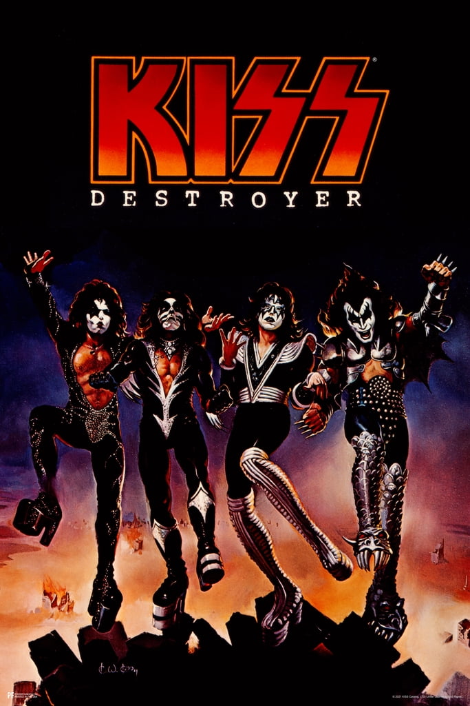 Kiss Destroyer Album Cover 12x18 Poster
