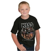 Kiss Band Destroyer Skeltons Merch Crewneck T Shirts Boy Girl Teen Brisco Brands