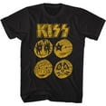 thumbnail image 1 of Kiss Band Sketch Black Adult T-Shirt 4Xl, 1 of 2