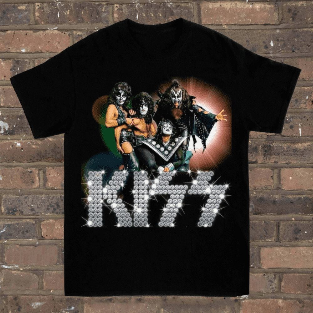 Kiss Band TShirt Unisex 100 Cotton Tee TShirt Funny Vintage Gift Men