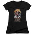 thumbnail image 1 of Kiss Boom Junior Women's T-Shirt V-Neck Black, 1 of 1