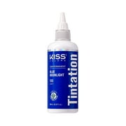 Kiss Colors & Care Tintation Semi-Permanent Hair Color Dye - BLUE MOONLIGHT