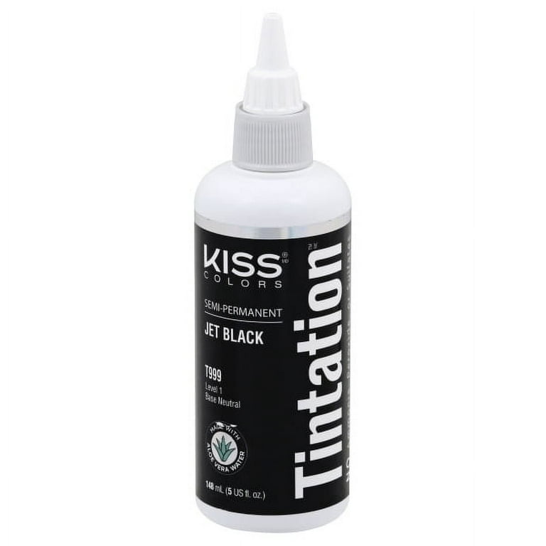  Kiss Tintation Semi-Permanent Hair Color Treatment 148 mL (5  US fl.oz) (Honey Brown) : Beauty & Personal Care