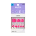 thumbnail image 1 of Kiss Core Color Press On Toenails, ‘Step It Up’, Short Squoval, Pink, 26 Count, 1 of 12