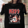 thumbnail image 1 of Kiss Crazy Nights Tour 1988 Vintage Retro Rock Metal Band Graphic Design Art Print Unisex T-Shirt Y0730, Up to Size 5XL, 1 of 2
