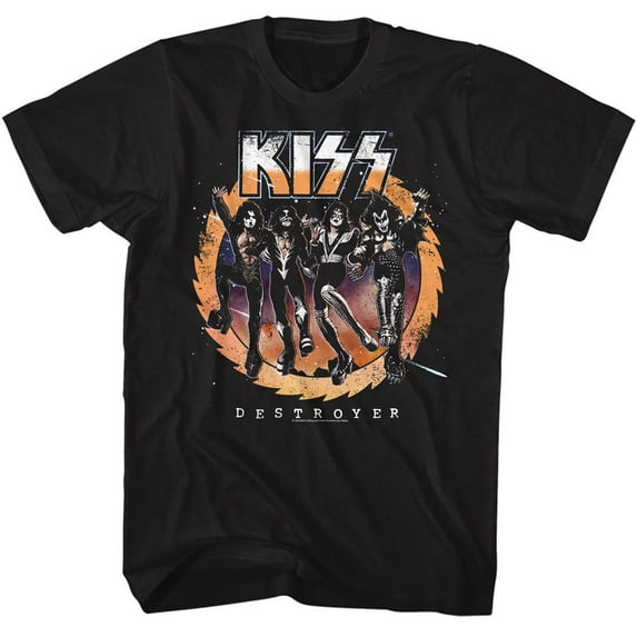 Kiss Destroyer Album Black Adult T-Shirt 5Xl