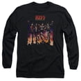 thumbnail image 1 of Kiss Destroyer Cover Long Sleeve Adult 18/1 T-Shirt Black, 1 of 2