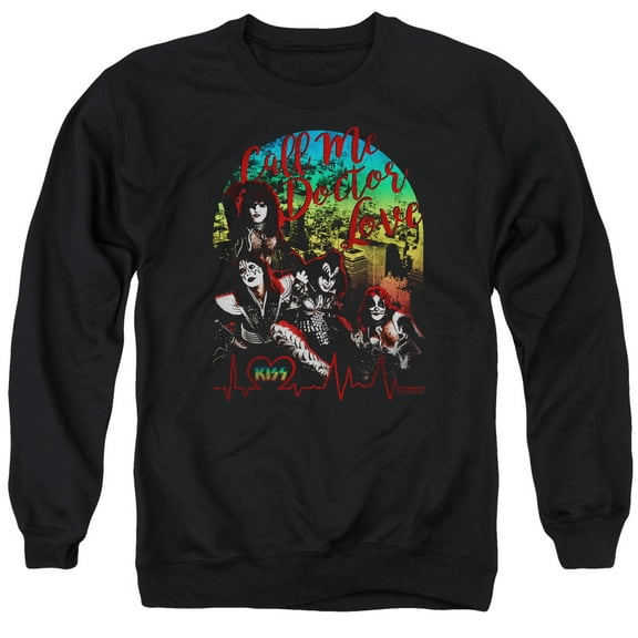Kiss - Doctor Love - Crewneck Sweatshirt - X-Large