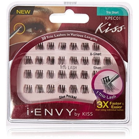 kiss i envy trio short 30 trio lashes