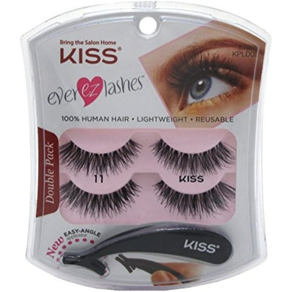Kiss Ever Ez 11 Lashes Double Pack