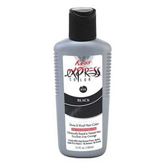 Kiss Express Color #K98 Semi- Permanent Black, 3.5 Oz