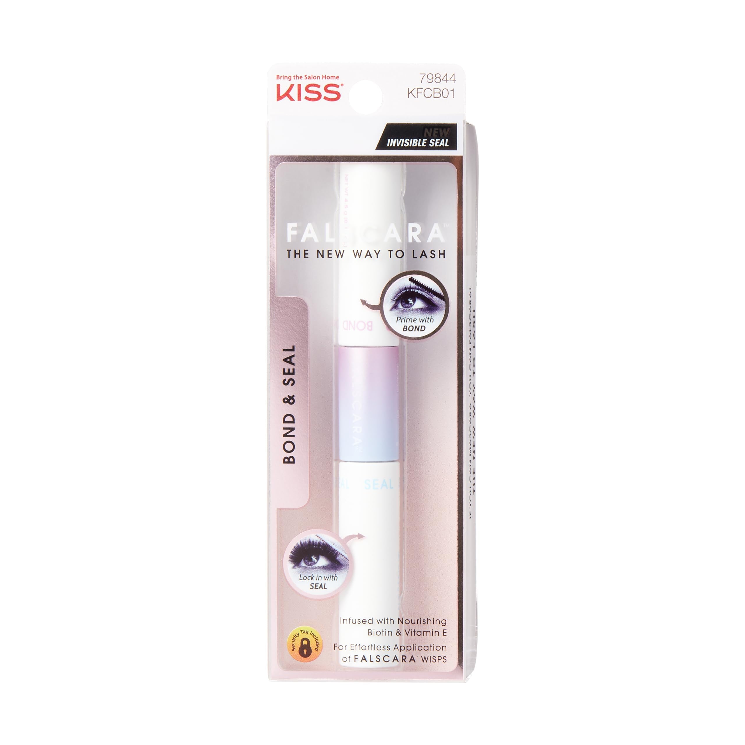 Kiss Falscara Diy Eyelash Extension Bond & Seal Infused With Biotin