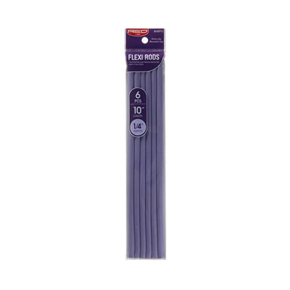 Red Flexirods 10" 1/4" 6pcs pack- Lavender
