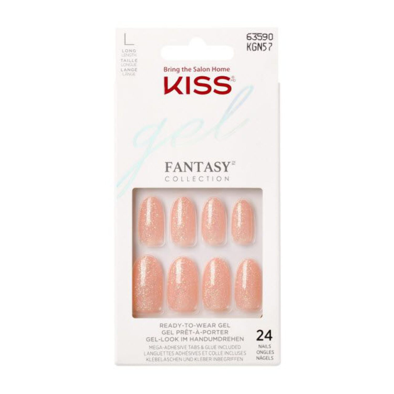 Kiss Gel Nails - Ivy Kgn57 - Walmart.com