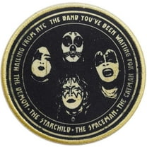 Kiss Hailing from NYC - Licensed Image Woven Sew Iron On Patch