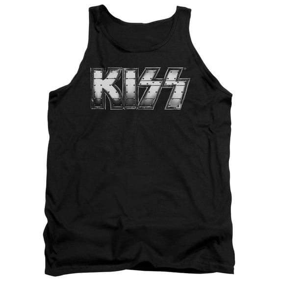 Kiss Heavy Metal Adult Tank Top Black