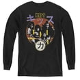thumbnail image 1 of Kiss Hotter Cover Youth Long Sleeve T-Shirt Black, 1 of 1