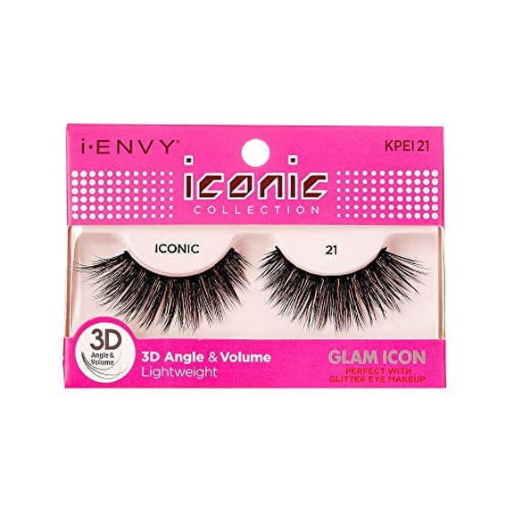 Kiss-I-Envy 3D Glam Collection Multi-angle & Volume KPEI21, 1 Ea, 2 Pack