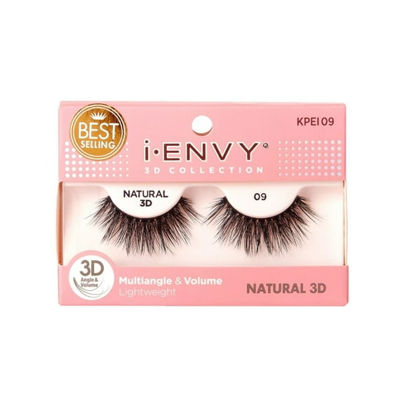 Kiss I Envy By Iconic Collection 3d Angle and Volume Eyelashes, 1 Pair