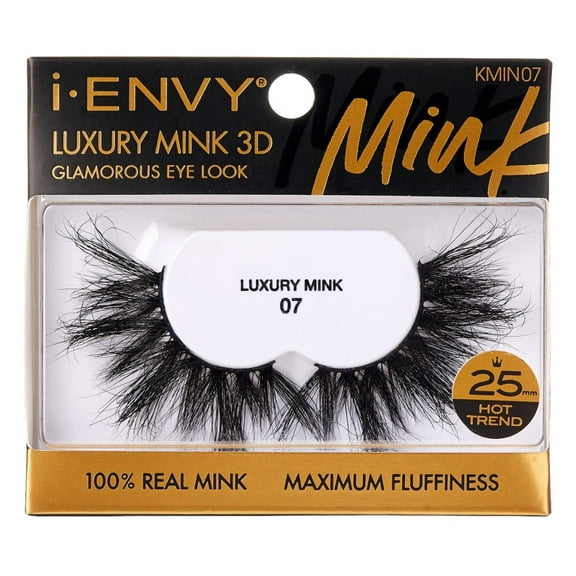 Kiss I Envy Luxury Mink 3D 07 Lashes (Pack of 3)
