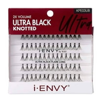 iEnvy KISS Ultra Black Individual Lashes Ultimate Volume 70 Individual Long Lashes False Lashes