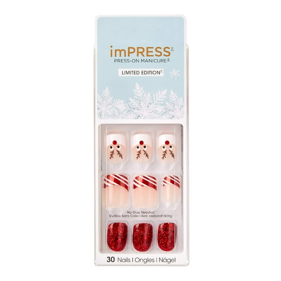 Kiss Impress Holiday Nails Dancing Star
