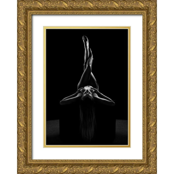 Kiss, Jozef 11x14 Gold Ornate Wood Framed with Double Matting Museum Art Print Titled - Eszter
