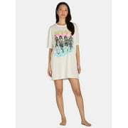 GRAYSON SOCIAL Whitney Houston Junior's Sleep Graphic Tee with Short Sleeves, Sizes S-3X