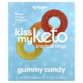 thumbnail image 1 of Kiss My Keto Gummies Candy – Low Carb Candy Gummy Rings, Keto Snack Pack – Healthy Candy Gummys – Vegan Candy, Keto Gummy Candy – Keto Candy Gummies (6-pack), 1 of 6