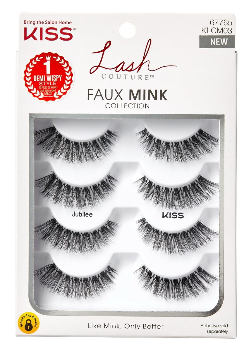 Kiss Lash Couture Faux Mink Jubilee Multi-Pack (Pack of 3