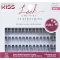thumbnail image 1 of Kiss Lash Couture Luxtensions 45 Clusters Count Short Medium, 1 Ea, 1 of 3