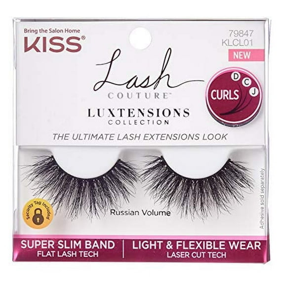 Kiss Lash Couture Luxtensions Russian Volume, 1 Pair