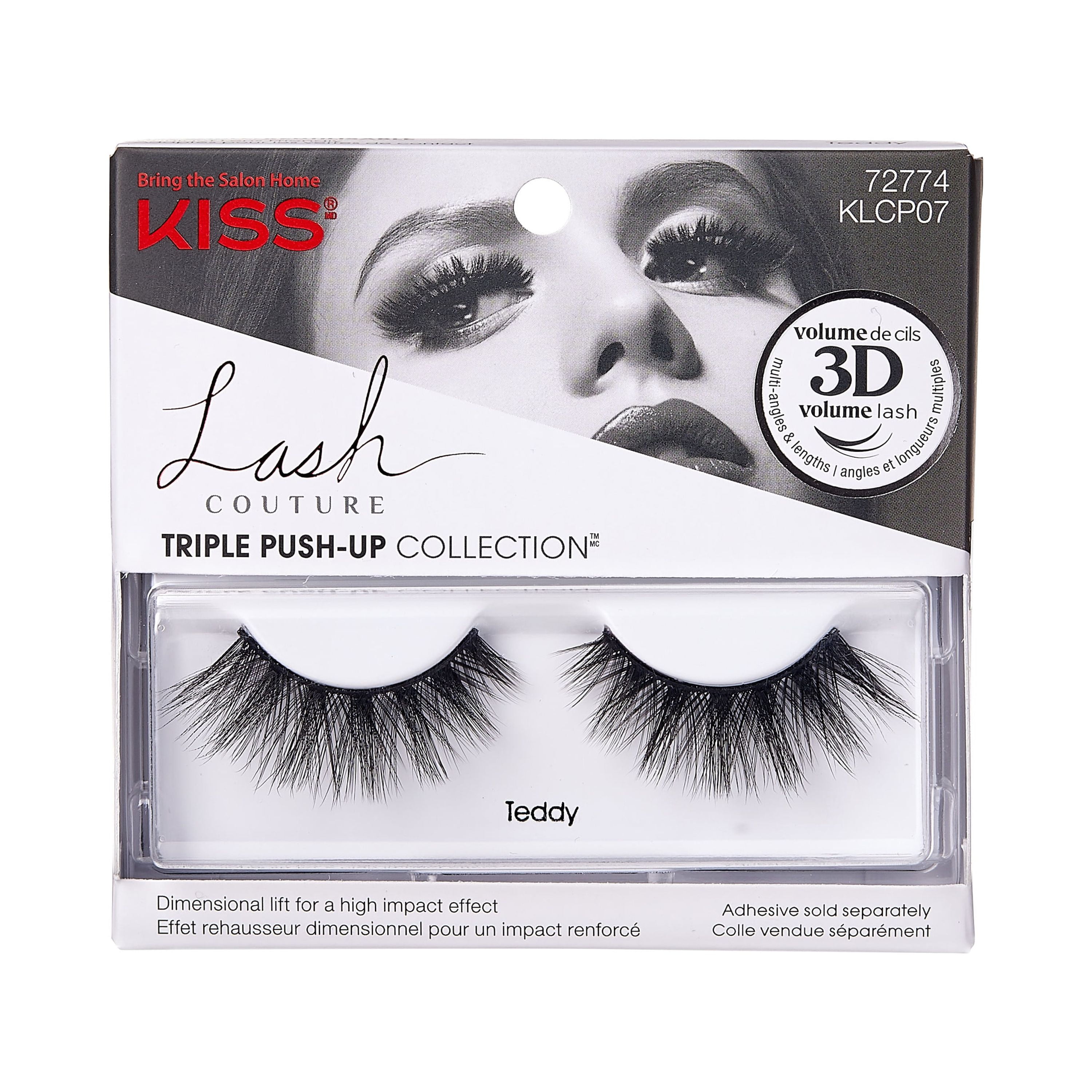 Kiss Lash Drip Spiky Wet Effect Lashes, 'You Dew You', 1 Pair of ...