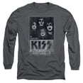 thumbnail image 1 of Kiss Live Long Sleeve Adult 18/1 T-Shirt Charcoal, 1 of 2