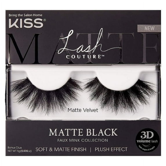 Kiss Matte Black Collection - Matte Velvet 1.0 ea Pack of 3