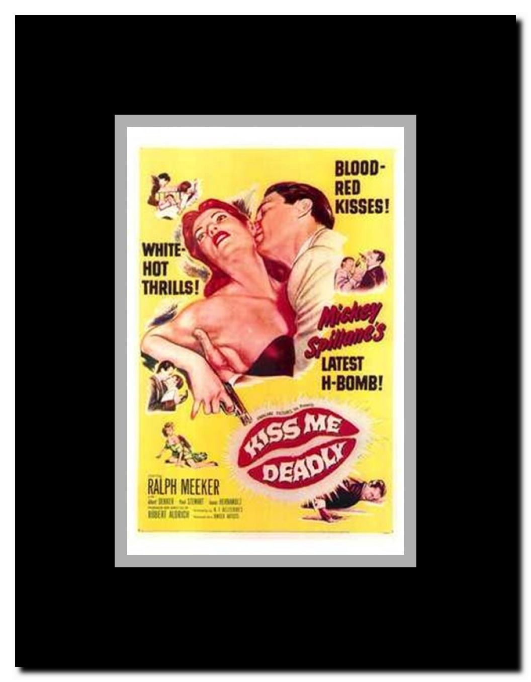 Kiss Me Deadly Framed Movie Poster