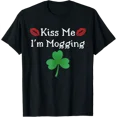 thumbnail image 1 of Kiss Me I'M Mogging T-Shirt, 1 of 6