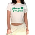 thumbnail image 1 of Kiss Me I'm Irish Baby Tee - Cute St Patricks Day Y2K Baby Tee, Irish St Pattys Day Top, 1 of 7