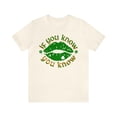 thumbnail image 1 of Kiss Me I'm Irish If You Know You Know St Patrick's Day Lips Shirt, 1 of 4
