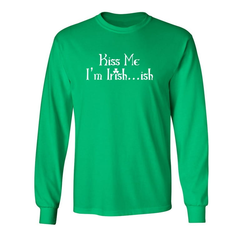 Kiss Me I'm Irish-Ish T-Shirt St Patrick's Day Gift Shirt T-Shirt Kiss Me I'm Irish-Ish T-Shirt St Patrick's Day Gift Shirt T-Shirt