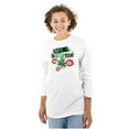 thumbnail image 1 of Kiss Me I'm Irish St Patrick's Day Women's Long Sleeve T Shirt Brisco Brands M, 1 of 5