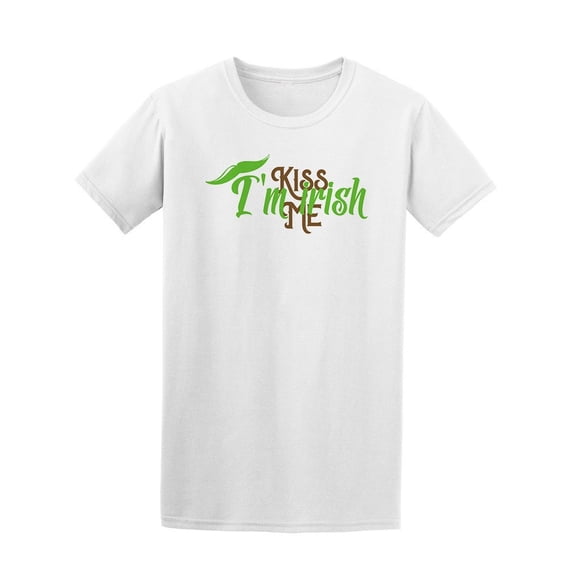 Kiss Me, I'm Irish Tee Men's -Image by Shutterstock