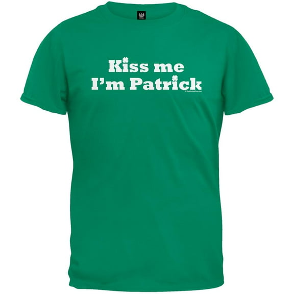 Kiss Me I'm Patrick T-Shirt - 2X-Large