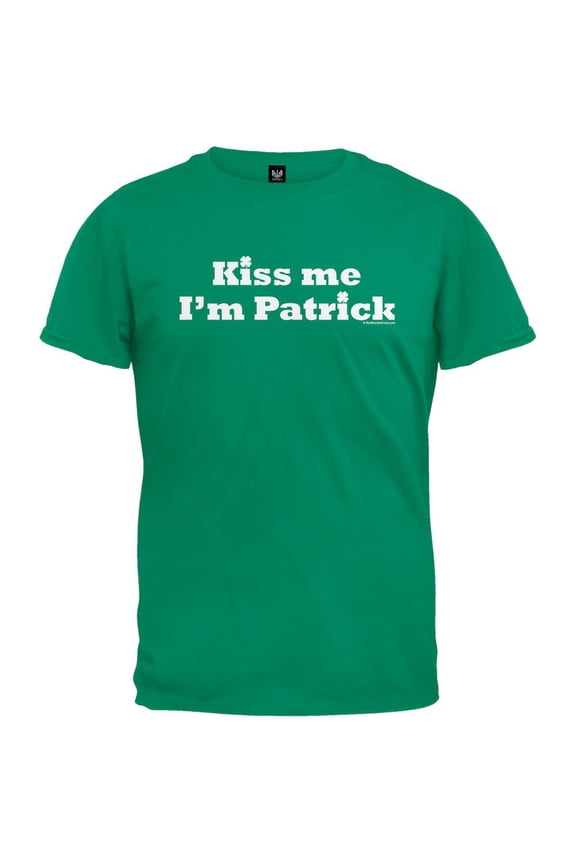 Kiss Me I'm Patrick T-Shirt - Medium
