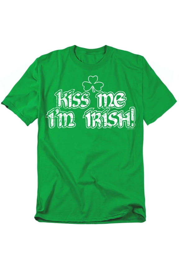 - Kiss Me Im Irish - Short Sleeve Shirt - XXXX-Large
