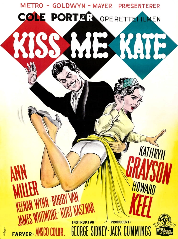 Kiss Me Kate Canvas Art - (11 x 17)