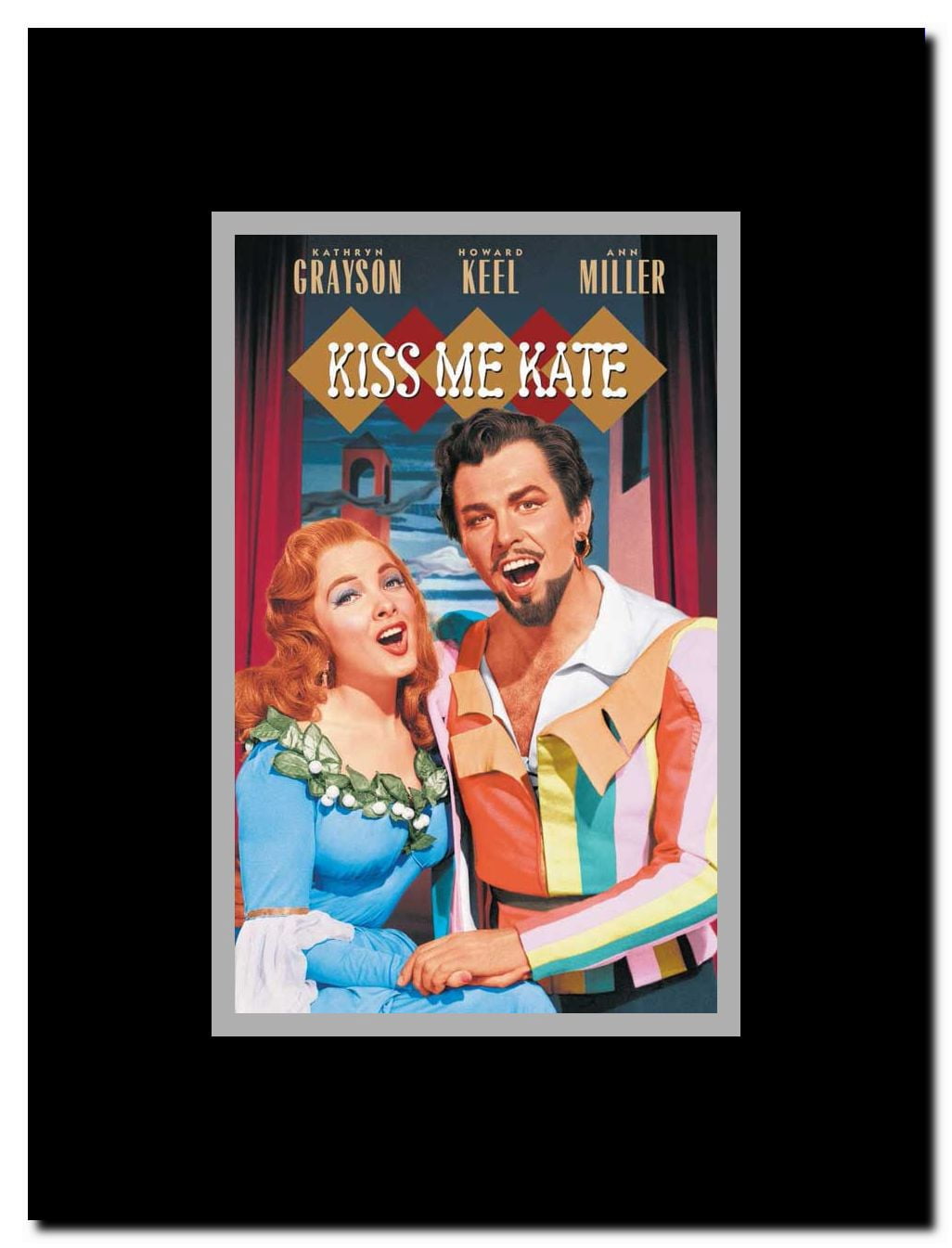 Kiss Me Kate Framed Movie Poster