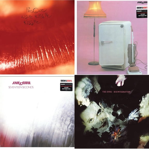Kiss Me, Kiss Me, Kiss Me (180G) & Three Imaginary Boys (180G) & Seventeen Seconds (180G) & Disintegration [LP Vinyl Bundle]