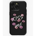 thumbnail image 1 of Kiss Me Romantic Request Simple Typography A13555&nbsp;Phone Case for iPhone 11 to 17 Pro Max, 1 of 2