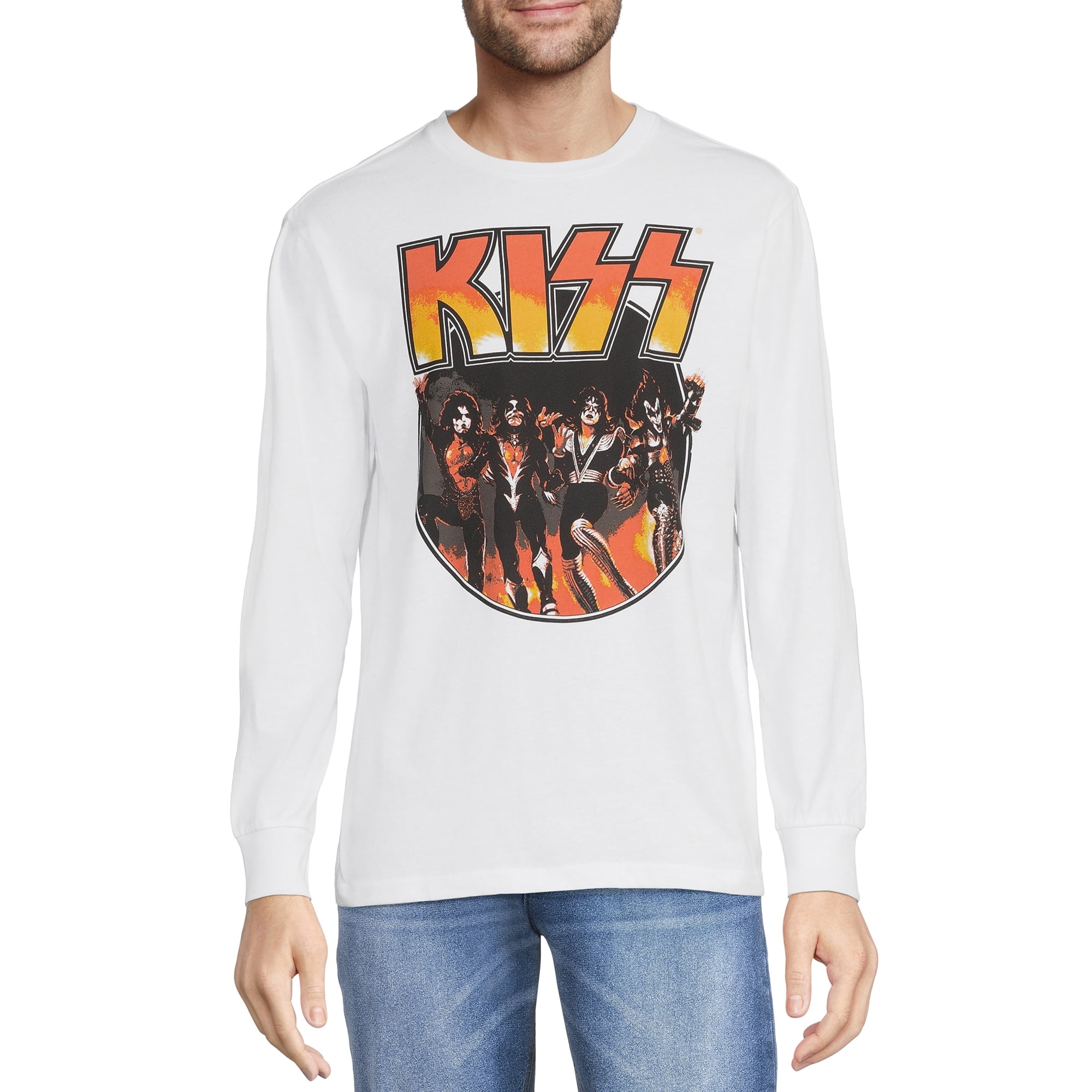 Kiss Men's with Long Sleeves, Sizes S-3X Walmart.com